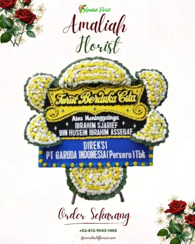 Papan Bunga Duka di Cisolok